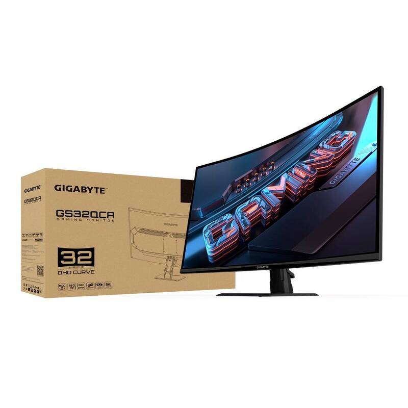 Herní monitor GIGABYTE GS32QCA (GS32QCA) černý - Obrázek 10