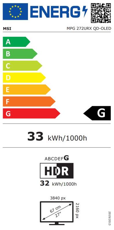 Herní monitor MSI MPG 272URX QD-OLED (MPG 272URX QD-OLED) černý - Obrázek 2