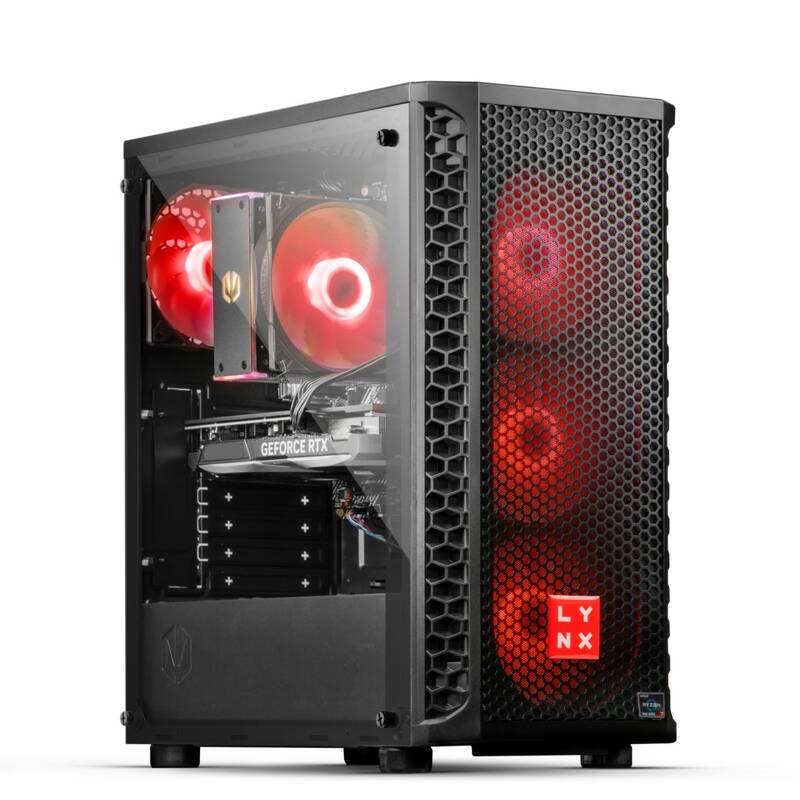Herní počítač Lynx Challenger + Norton 360 STANDARD 10 GB + VPN 1 uživatel/1 zařízení na 1 rok (10463149) černý - Obrázek 4