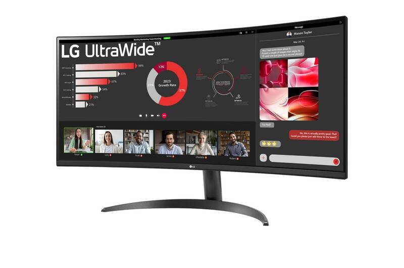 Monitor LG UltraWide 34WR50QK-B (34WR50QK-B.AEU) černý - Obrázek 3