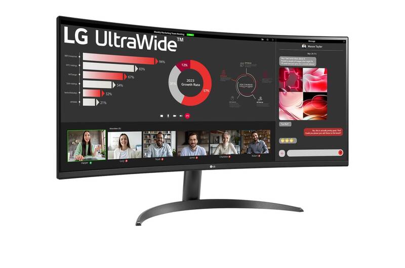 Monitor LG UltraWide 34WR50QK-B (34WR50QK-B.AEU) černý - Obrázek 5