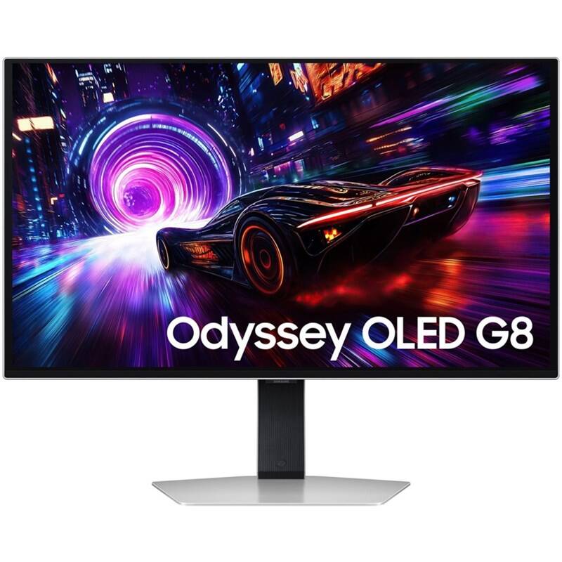 Herní monitor Samsung Odyssey OLED G8 (LS27FG810SUXEN) stříbrný