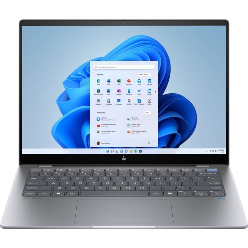 HP OmniBook X 14-fe0004nn (A48TVEA#ABB) stříbrný