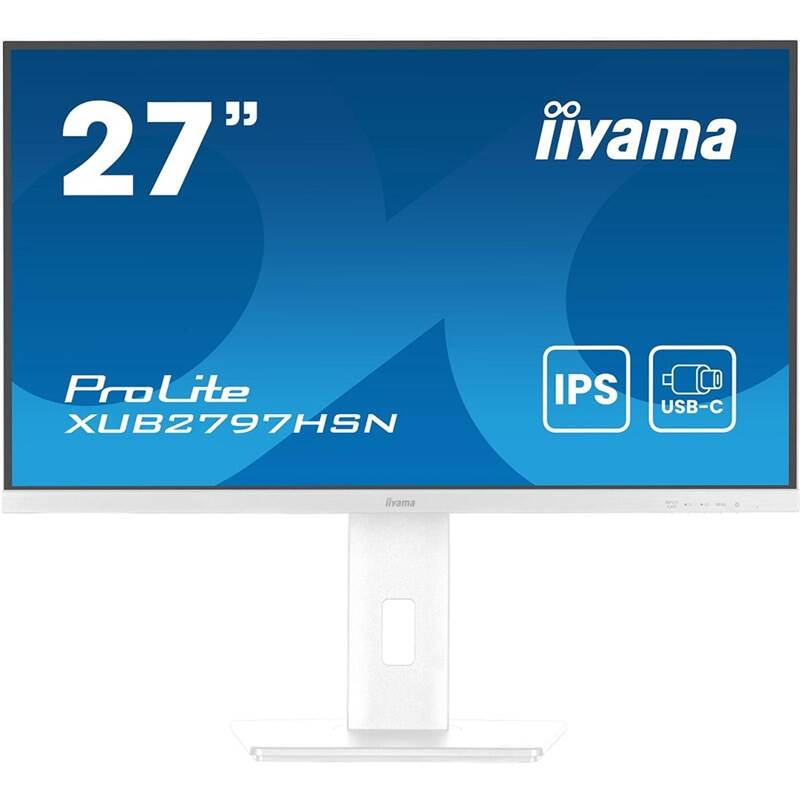 Monitor IIYAMA ProLite XUB2797HSN-W2 (XUB2797HSN-W2) bílý