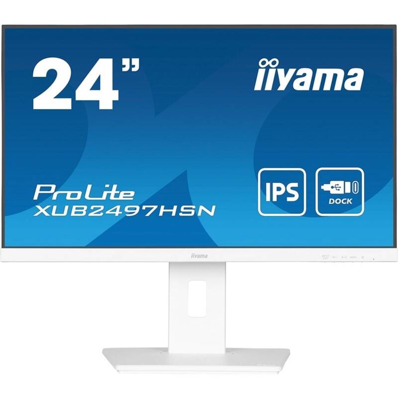 Monitor IIYAMA ProLite XUB2497HSN-W2 (XUB2497HSN-W2) bílý