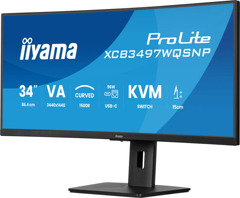 Monitor IIYAMA ProLite XCB3497WQSNP-B1 (XCB3497WQSNP-B1) černý - Obrázek 3