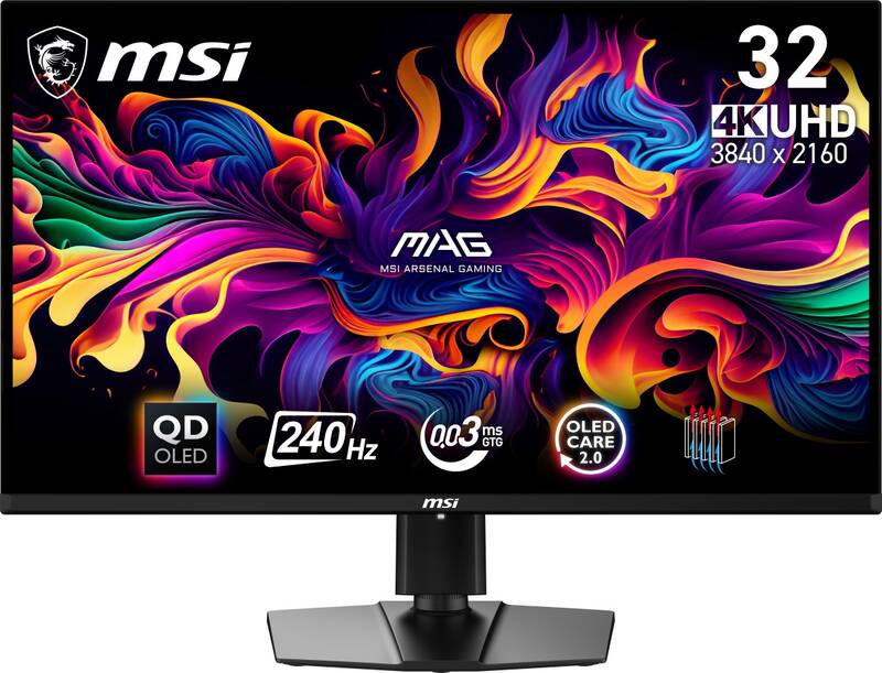 Herní monitor MSI MAG 321UPX QD-OLED (MAG 321UPX QD-OLED) černý - Obrázek 4