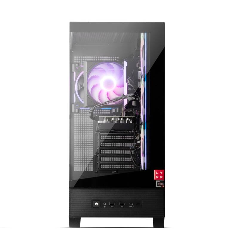 Herní počítač Lynx Challenger + Norton 360 STANDARD 10 GB + VPN 1 uživatel/1 zařízení na 1 rok (10463170) černý - Obrázek 3