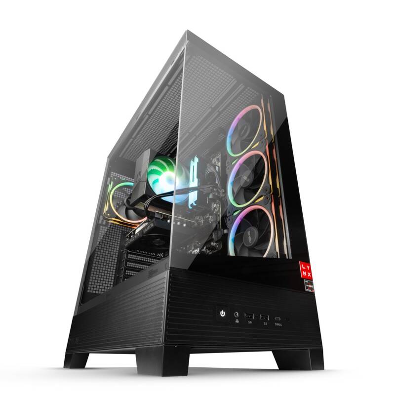Herní počítač Lynx Challenger + Norton 360 STANDARD 10 GB + VPN 1 uživatel/1 zařízení na 1 rok (10463170) černý - Obrázek 5