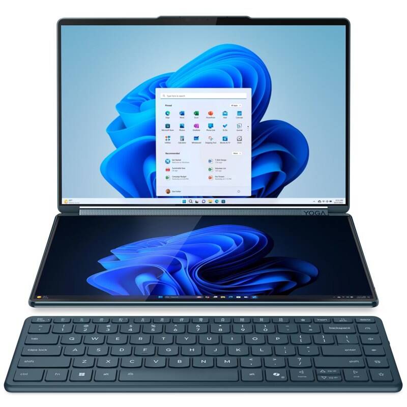 Lenovo Yoga Book 9 14IAH10 (83KJ004HCK) modrý