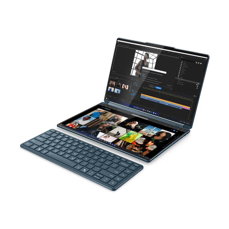 Lenovo Yoga Book 9 14IAH10 (83KJ004HCK) modrý - Obrázek 3