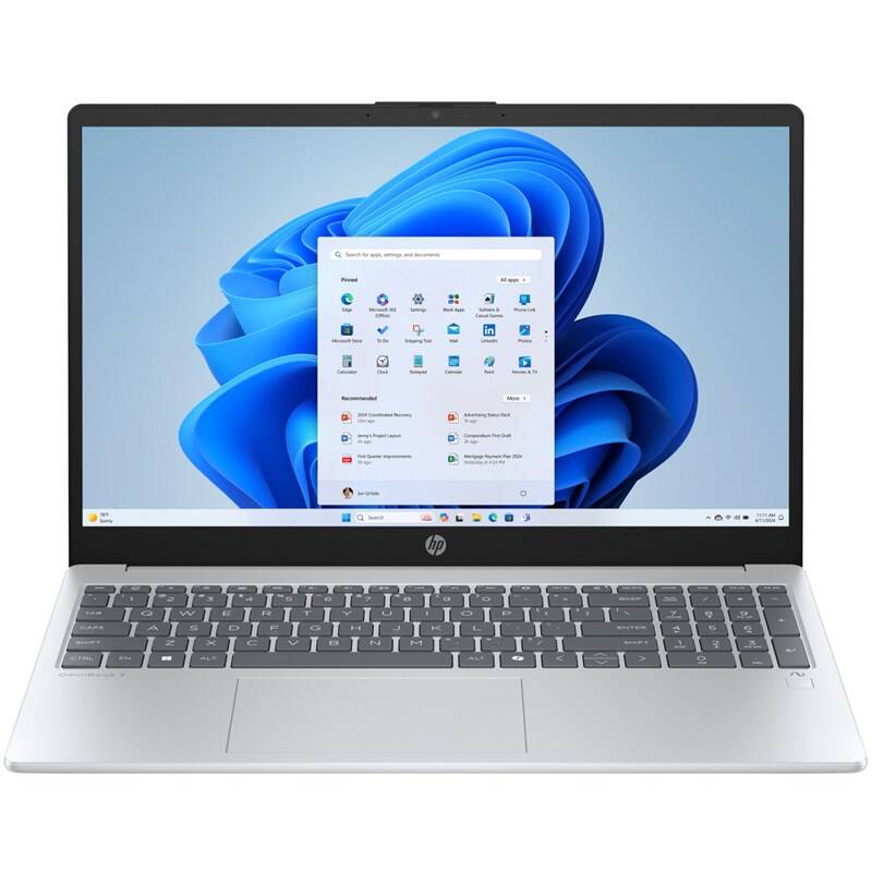 HP OmniBook 3 NG AI 15-fn0001nc + Game Pass předplatné na 3 měsíce (C2FF0EA#BCM) stříbrný