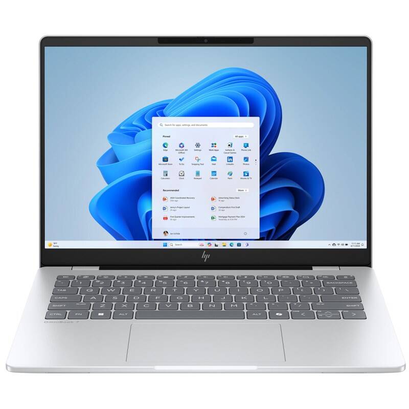 HP OmniBook 7 AI 14-fr0000nc + Game Pass předplatné na 3 měsíce (BX8Q4EA#BCM) stříbrný