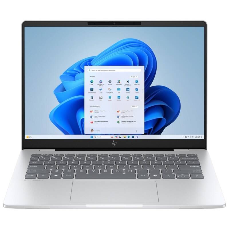 HP OmniBook 7 AI 14-fr0433nc + Game Pass předplatné na 3 měsíce (BX9P4EA#BCM) stříbrný