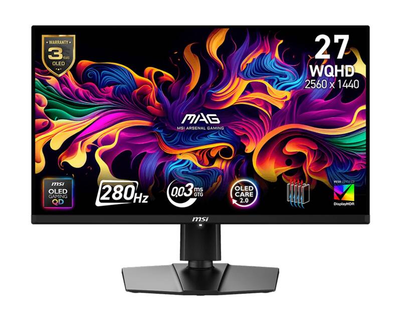 Herní monitor MSI MAG 271QP QD-OLED X28 (MAG 271QP QD-OLED X28) černý - Obrázek 4