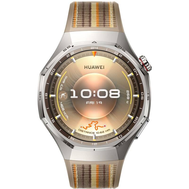 Chytré hodinky Huawei Watch GT 6 Pro 46 mm NFC (55020FTS) hnědé