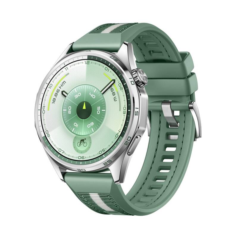 Chytré hodinky Huawei Watch GT 6 46 mm NFC (55020FTV) zelené - Obrázek 2