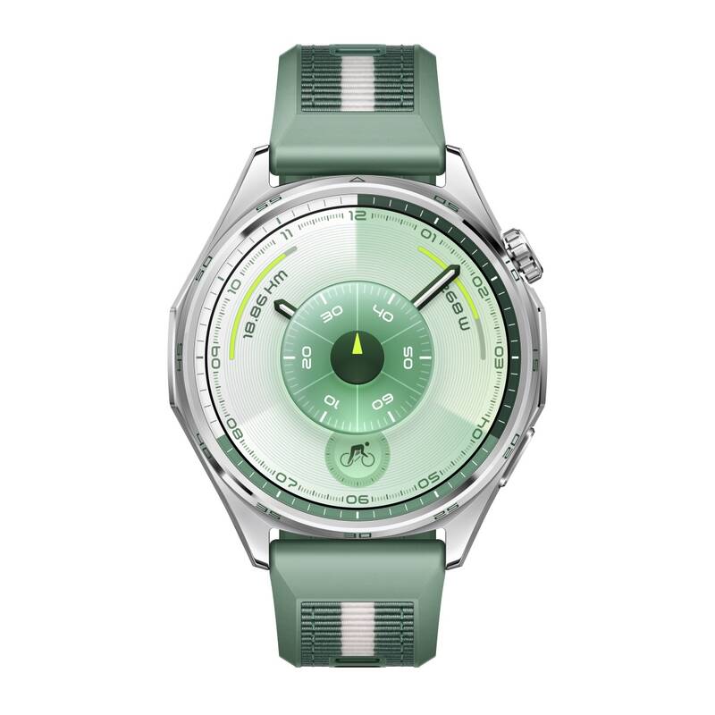 Chytré hodinky Huawei Watch GT 6 46 mm NFC (55020FTV) zelené - Obrázek 3