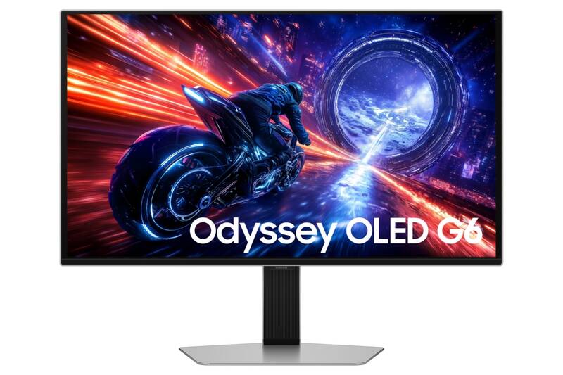 Herní monitor Samsung Odyssey OLED G6 G60SF (LS27FG602SUXEN) stříbrný - Obrázek 4