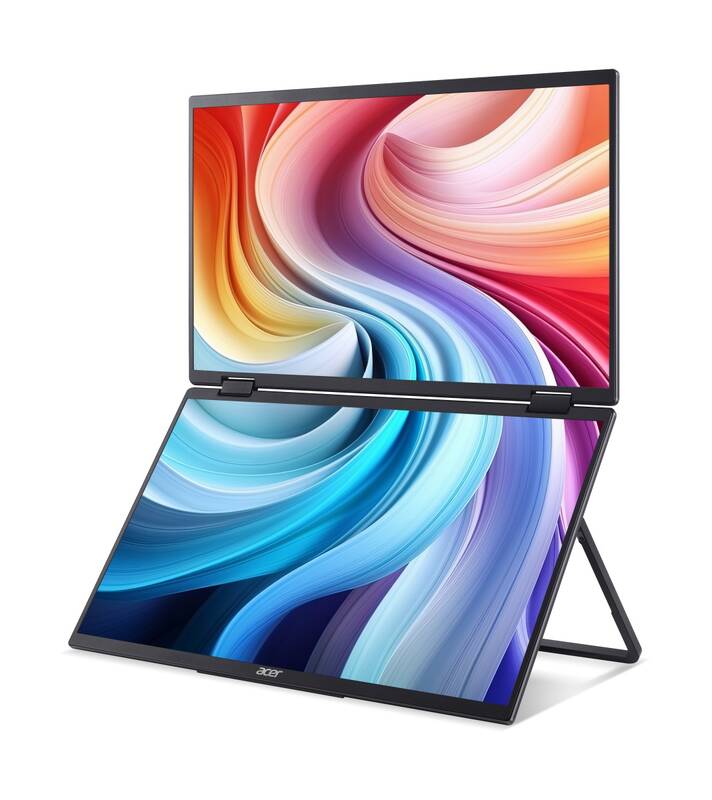 Monitor Acer PD163QTbmiuux Dual Screen (UM.ZP3EE.011) černý - Obrázek 6