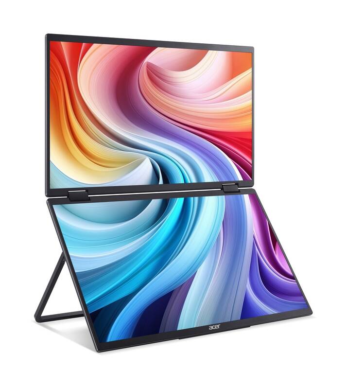 Monitor Acer PD163QTbmiuux Dual Screen (UM.ZP3EE.011) černý - Obrázek 8