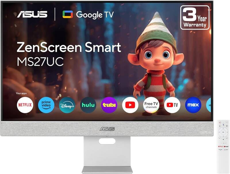 Monitor Asus ZenScreen Smart MS27UC (90LM0A3H-B01O70) bílý - Obrázek 5