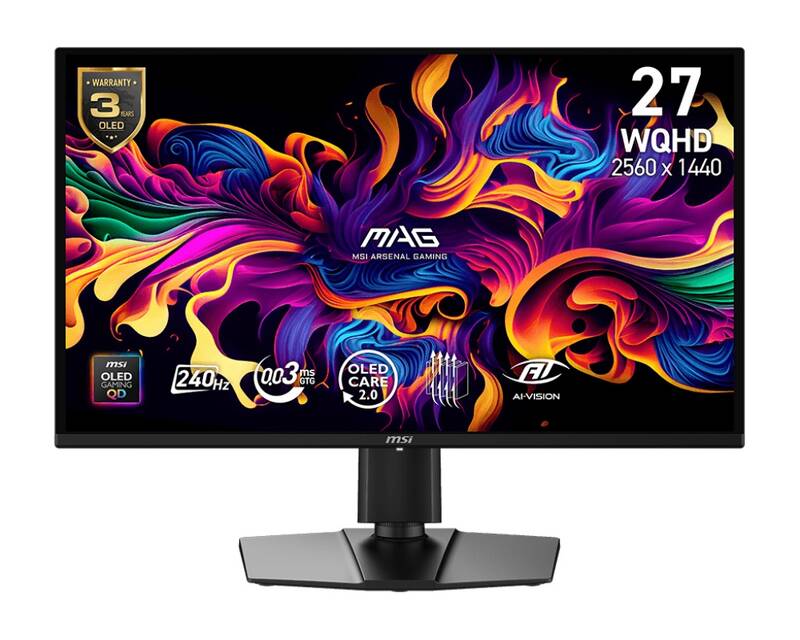Herní monitor MSI MAG 274QP QD-OLED X24 (MAG 274QP QD-OLED X24) černý - Obrázek 4