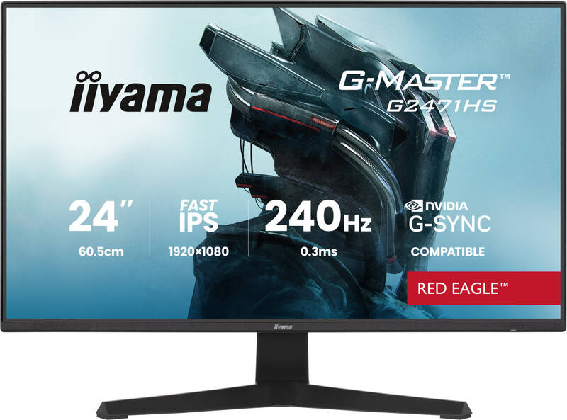 Herní monitor IIYAMA G-Master G2471HS-B1 (G2471HS-B1) černý - Obrázek 4
