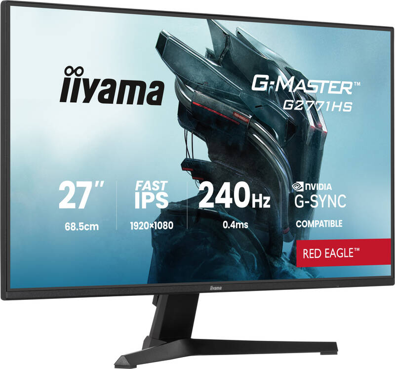Herní monitor IIYAMA G-Master G2771HS-B1 (G2771HS-B1) černý - Obrázek 5
