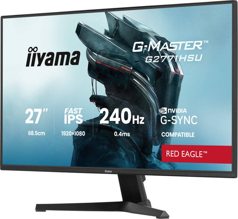 Herní monitor IIYAMA G-Master G2771HSU-B1 (G2771HSU-B1) černý - Obrázek 3
