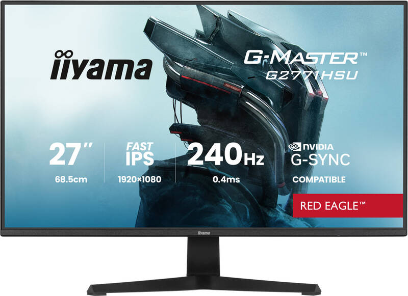 Herní monitor IIYAMA G-Master G2771HSU-B1 (G2771HSU-B1) černý - Obrázek 4
