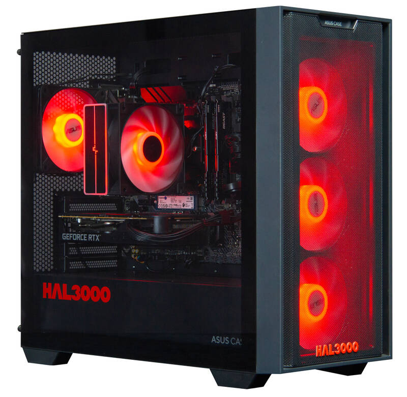 Herní počítač HAL3000 Online Gamer (PCHS2863) černý - Obrázek 5