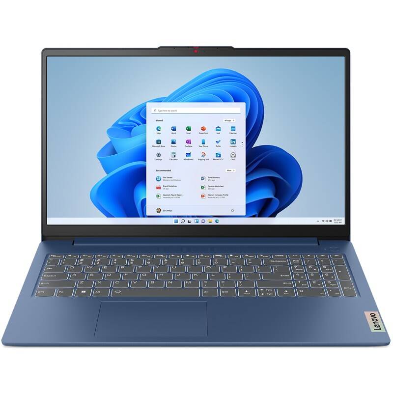 Lenovo IdeaPad Slim 3 15AMN8 (82XQ01B1CK) modrý