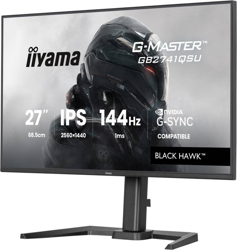 Herní monitor IIYAMA G-Master GB2741QSU-B1 (GB2741QSU-B1) černý - Obrázek 3