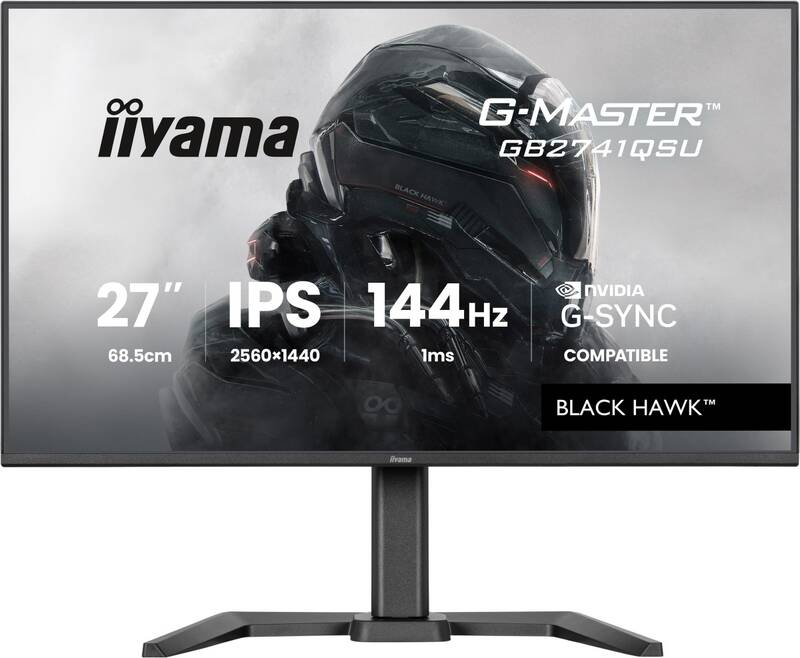Herní monitor IIYAMA G-Master GB2741QSU-B1 (GB2741QSU-B1) černý - Obrázek 4