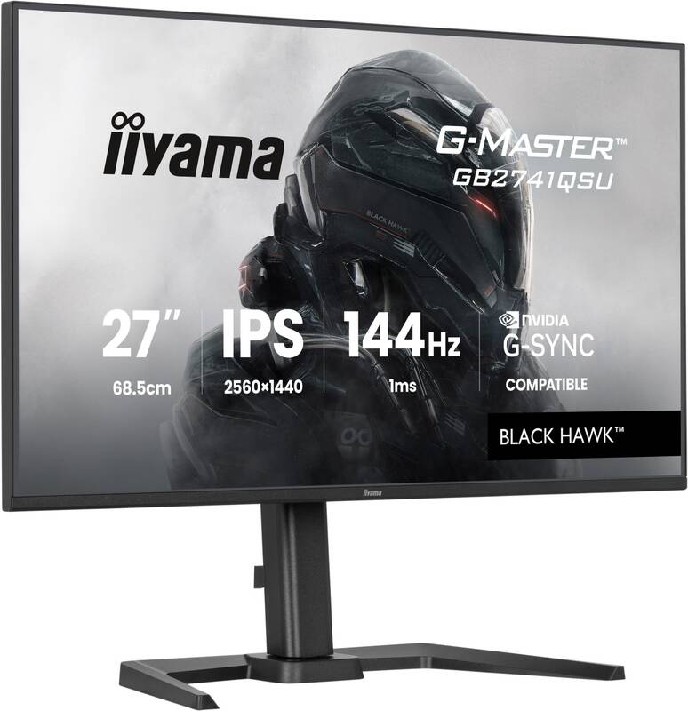 Herní monitor IIYAMA G-Master GB2741QSU-B1 (GB2741QSU-B1) černý - Obrázek 5