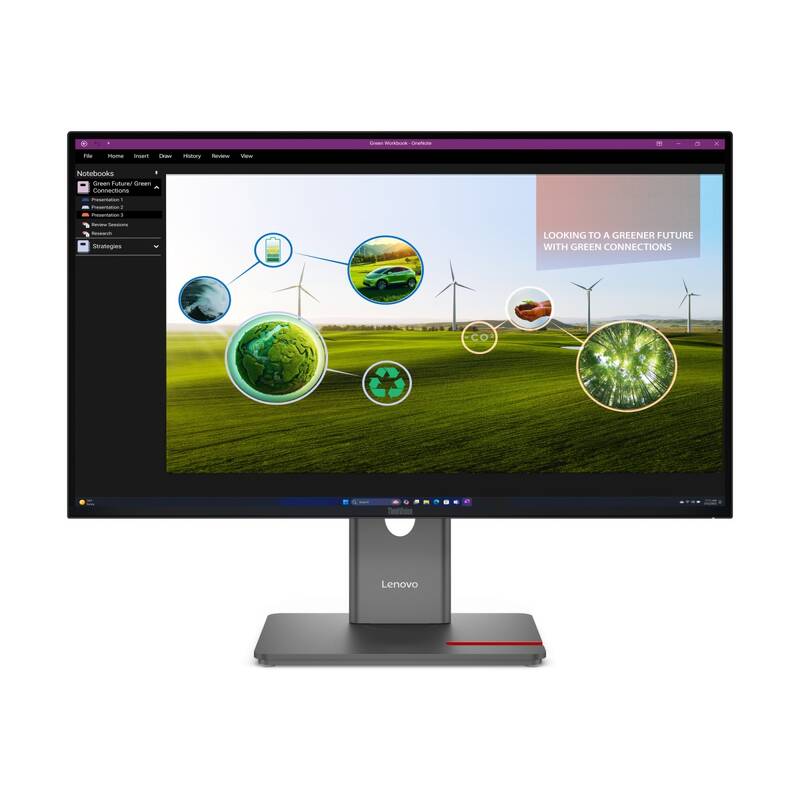 Monitor Lenovo ThinkVision P27Q-40 s webkamerou MC60 (64A7ZAT6EU) černý - Obrázek 4