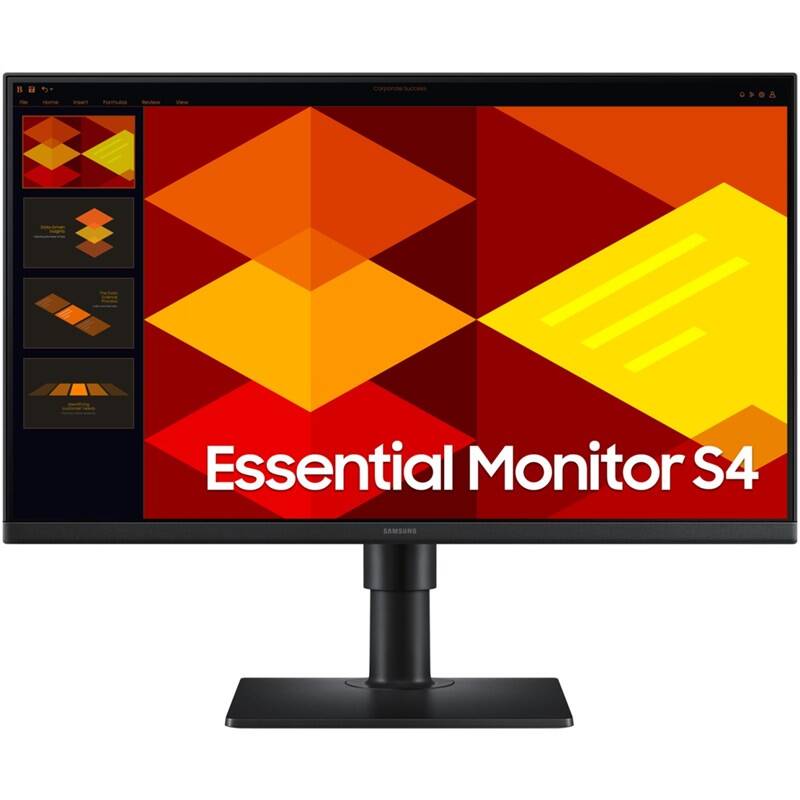 Monitor Samsung Essential monitor S4 (S40GD) (LS24D406GAUXEN) černý