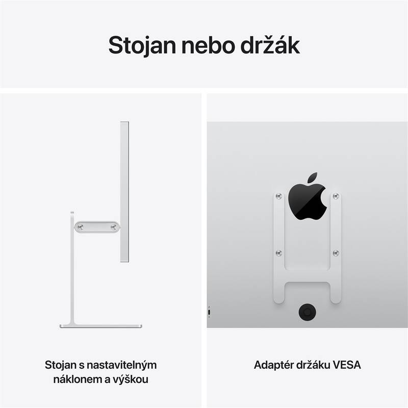 Monitor Apple Studio Display XDR - standardní sklo - adaptér držáku VESA (MFEN4CS/A) - Obrázek 7