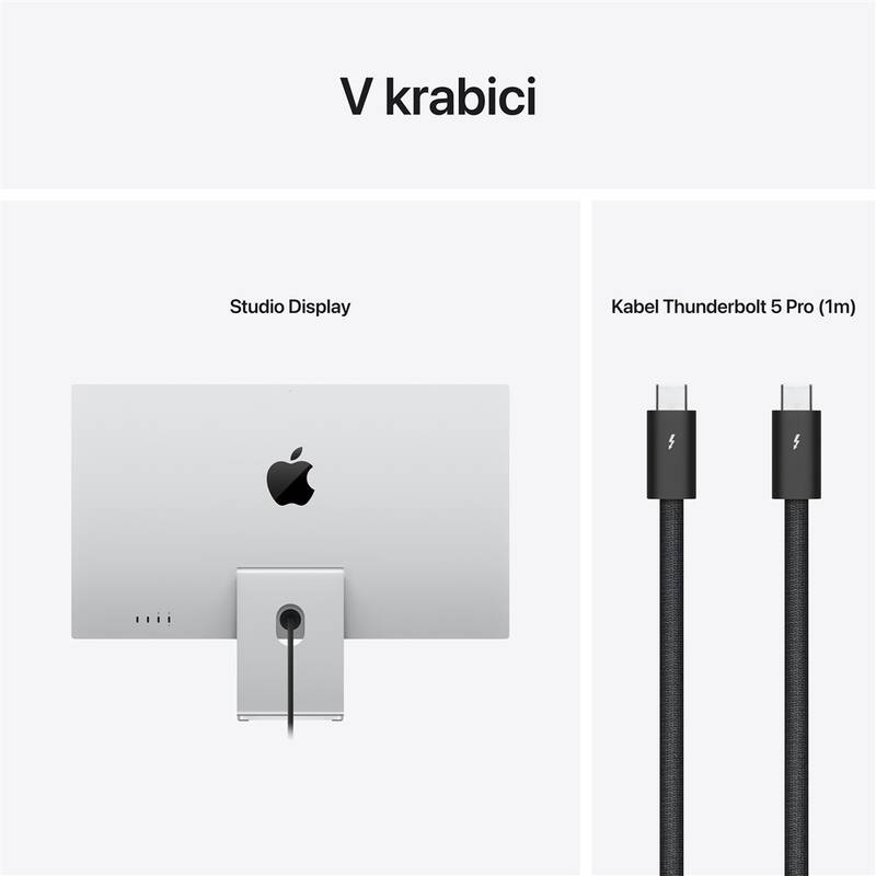 Monitor Apple Studio Display - sklo s nanotexturou - stojan s nastavitelným náklonem a výškou (MFF04CS/A) - Obrázek 10