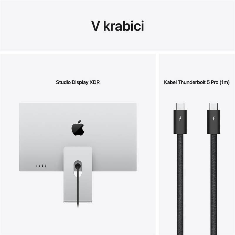 Monitor Apple Studio Display XDR - standardní sklo - stojan s nastavitelným náklonem a výškou (MFEL4CS/A) - Obrázek 10