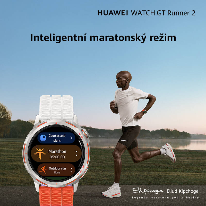Chytré hodinky Huawei Watch GT Runner 2 NFC (55020HGV) modré - Obrázek 10
