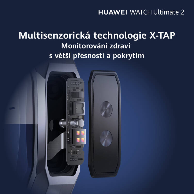 Chytré hodinky Huawei Watch Ultimate 2 NFC (55020GNT) zelené - Obrázek 15