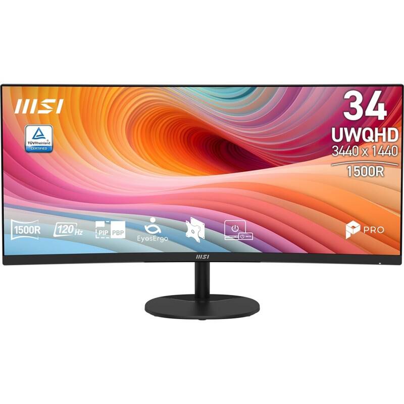 Monitor MSI PRO MP341CQ E12 (PRO MP341CQ E12) černý