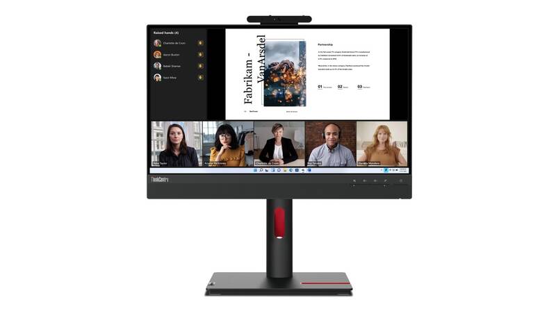 Monitor Lenovo ThinkCentre TIO-22 Gen5 (12N8GAT1EU) černý - Obrázek 4