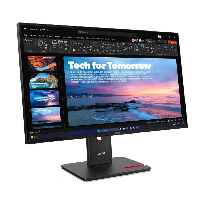 Monitor Lenovo ThinkVision T27QD-40 s webkamerou MC60 (64AAZAT2EU) černý - Obrázek 5