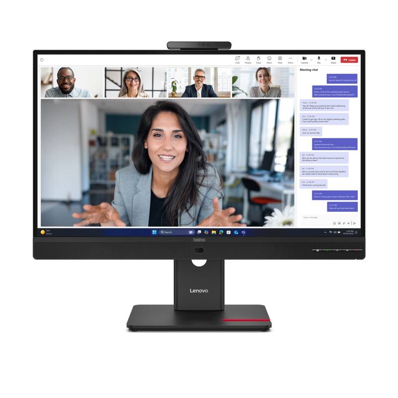 Monitor Lenovo ThinkVision T27QD-4v (64B8UAT1EU) černý - Obrázek 4