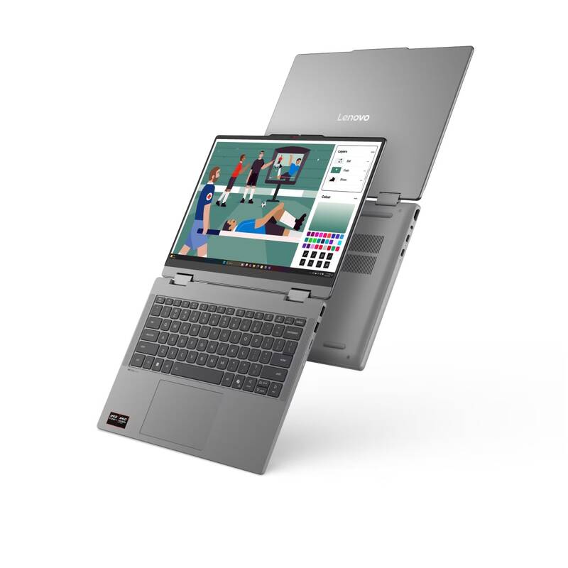 Lenovo IdeaPad 5 2-in-1 14AGP11 (83UH0040CK) šedý - Obrázek 9
