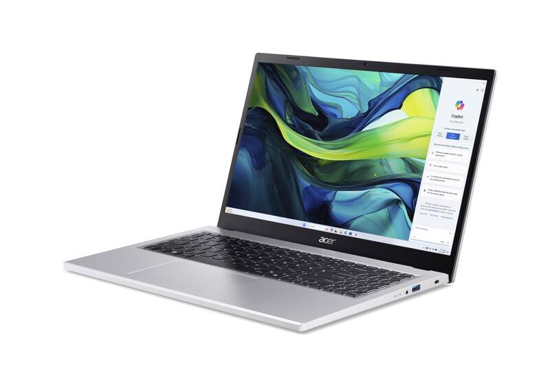 Acer Aspire Go 15 (AG15-41P-R3CW) (NX.J4MEC.002) stříbrný - Obrázek 2