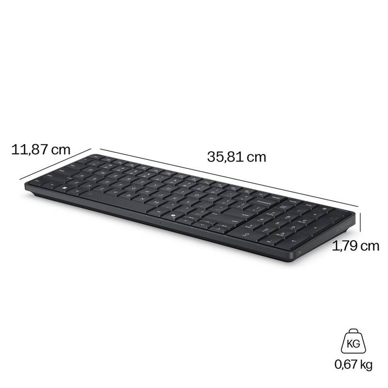 HP EliteBoard G1a (DD2E6ET#BCM) šedý - Obrázek 8